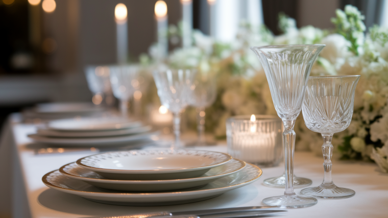 Comment décorer une table pour un dîner gastronomique élégant ?